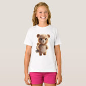 T-shirt Ours aventure 3D (Devant entier)