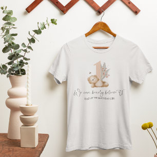 T-shirt Ours & Bee Mom Anniversaire