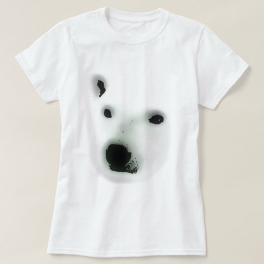T-shirt Ours blanc (Design devant)