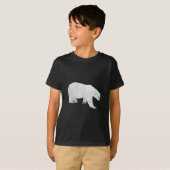 T-shirt Ours blanc (Devant entier)