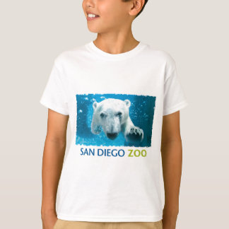 T-shirt Ours blanc de zoo de San Diego