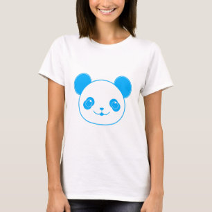 T-shirt Ours bleu Kawaii Panda