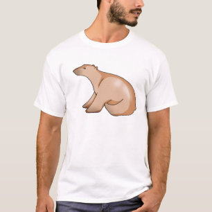 T-shirt Ours Brown
