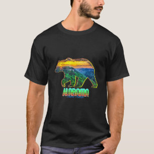 T-shirt Ours Brown Alabama Love Mountain Usa Bear Natur