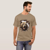 T-shirt Ours Brun (Devant entier)
