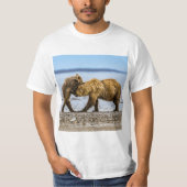 T-shirt Ours brun côtier (Devant)