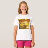 T-shirt Ours Brun Coucher de Soleil (Devant entier)