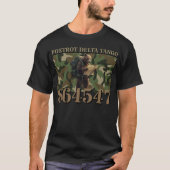 T-shirt Ours Camo Delta Tango Foxtrot (Devant)