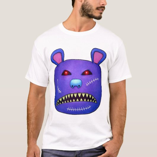 T-shirt Ours cauchemar brodé (Devant)