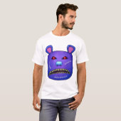 T-shirt Ours cauchemar brodé (Devant entier)