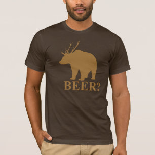 T-shirt Ours + Cerf = Chemise Bière ?