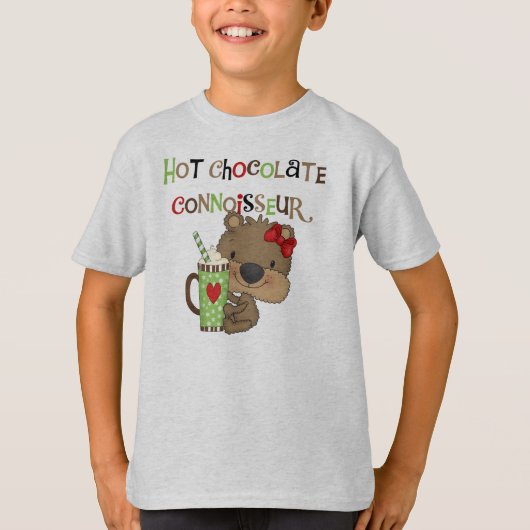T-shirt Ours chaud de fille de ChocolateConoisseur (Devant)