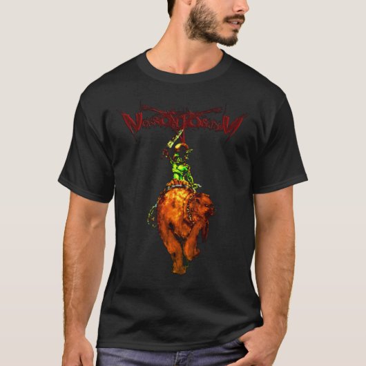 T-shirt Ours (chemise rétro Nekrogoblikon) T-Shir essentie (Devant)