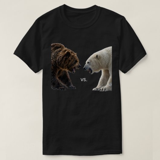 T-shirt Ours contre Ours (Design devant)