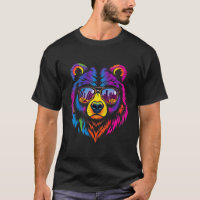 Ours cool Portant des lunettes de soleil - Faune c