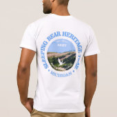 T-shirt Ours couché HT (cyclisme c) (Dos)