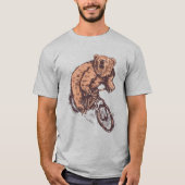 T-shirt Ours cycliste (Devant)