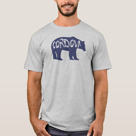 T-shirt Ours d'Alaska Cordova (Devant)