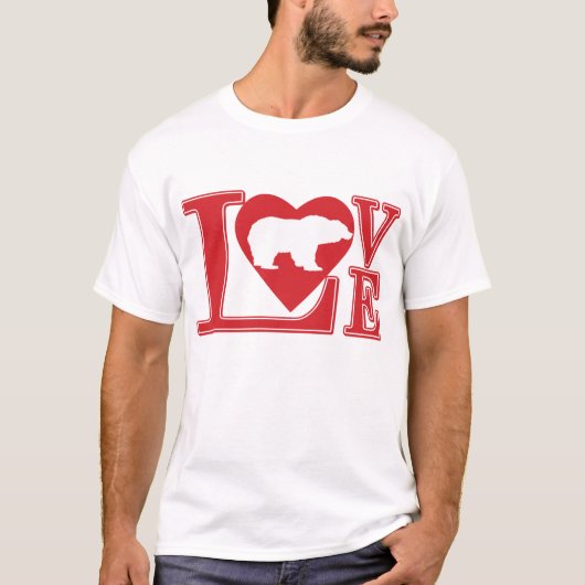 T-shirt Ours d'amour (Devant)