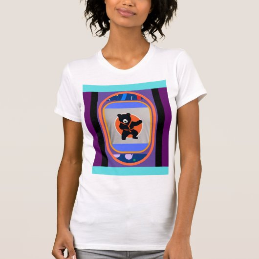 T-shirt Ours dansant 4 (Devant)
