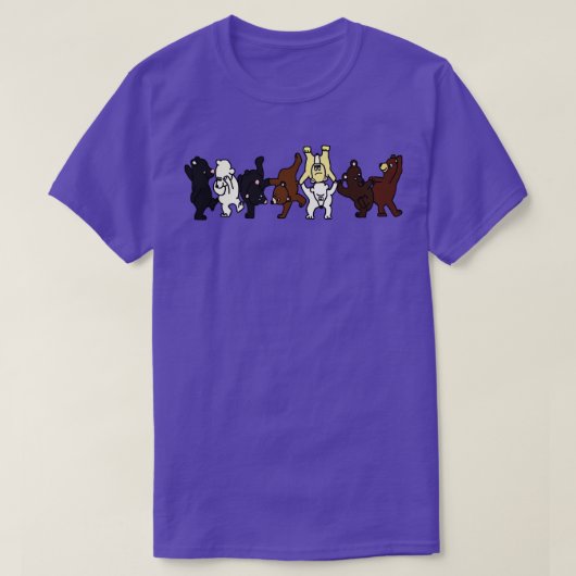 T-shirt Ours dansants (Design devant)