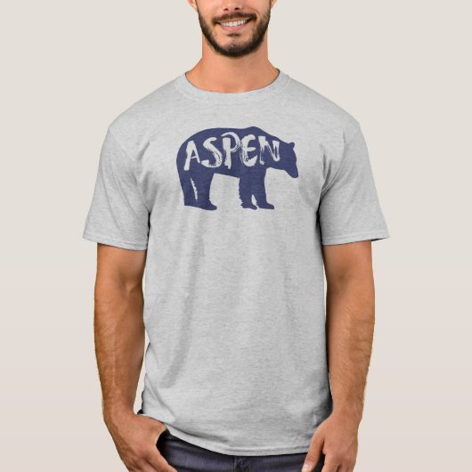 T-shirt Ours d'Aspen Colorado (Devant)
