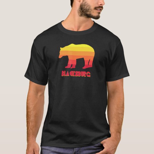 T-shirt Ours de Blacksburg Virginie (Devant)