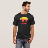 T-shirt Ours de Blacksburg Virginie (Devant entier)