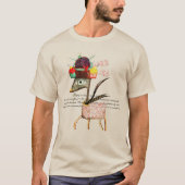 T-shirt Ours de cerfs de pays des merveilles été chaud Woo (Devant)