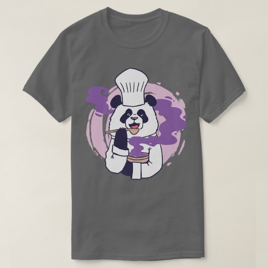 T-shirt Ours de Cuisine Panda (Design devant)