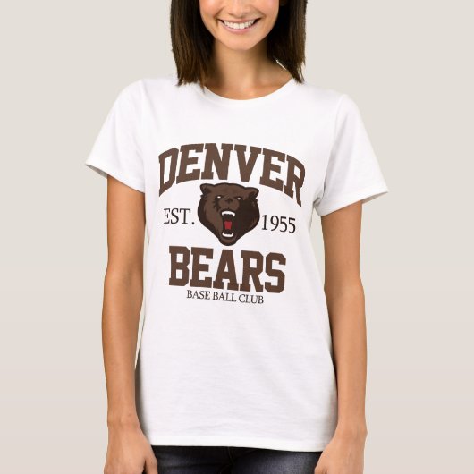T-shirt Ours de Denver (Devant)