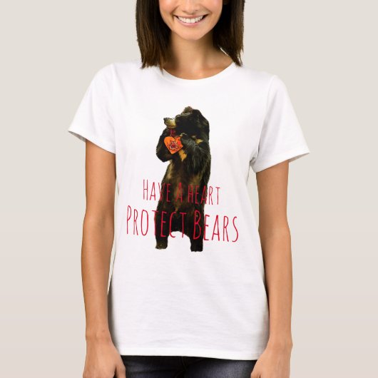 T-shirt Ours de fentes (Devant)