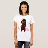T-shirt Ours de fentes (Devant entier)