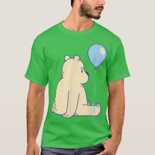 T-shirt Ours de glace bleu