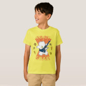 T-shirt Ours de glace - Rock Star (Devant entier)