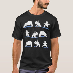 T-shirt Ours De Glace Yoga Drôle Ours De Glace Dans Yoga P