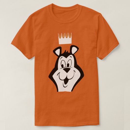 T-shirt Ours de hamms à couronne blanche (Design devant)