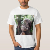 T-shirt Ours de koala mignon détendant dans un arbre (Devant)