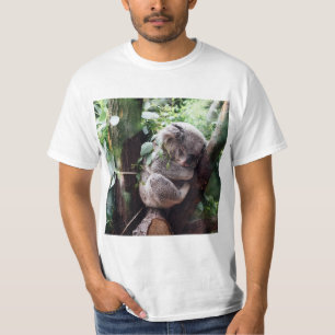T-shirt Ours de koala mignon détendant dans un arbre