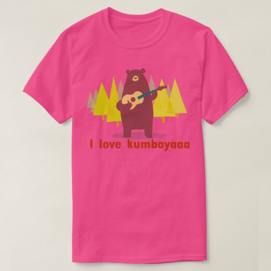 T-shirt Ours de Kumbaya (Design devant)