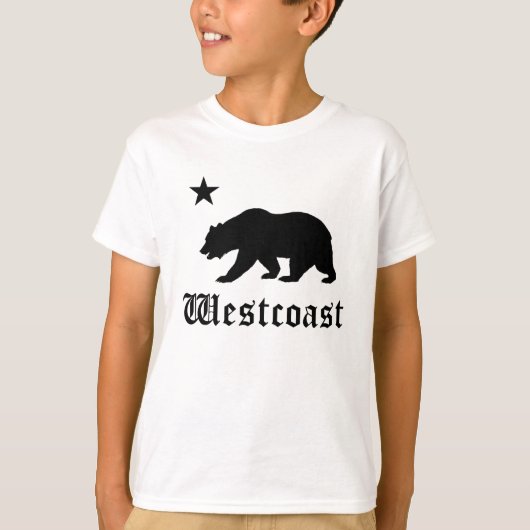 T-shirt Ours de la côte ouest (Devant)