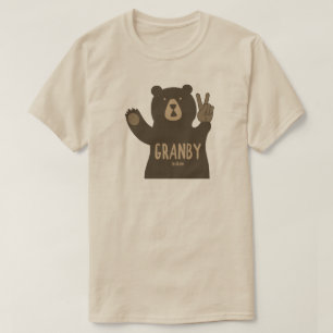 T-shirt Ours de la paix de Granby Colorado