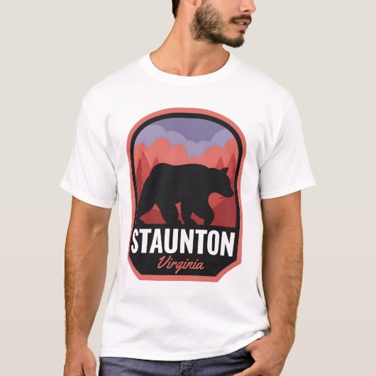 T-shirt Ours de la Virginie Staunton (Devant)