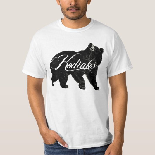 T-shirt Ours de logo de Kodiaks (Devant)