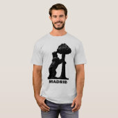 T-shirt Ours de Madrid et l'arbre de Madrono (Devant entier)