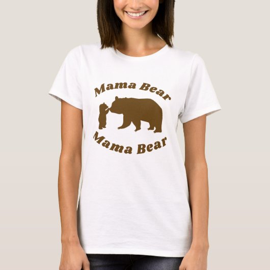 T-shirt Ours de maman (Devant)