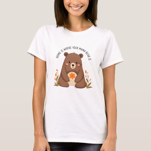 T-shirt Ours de maman (Devant)