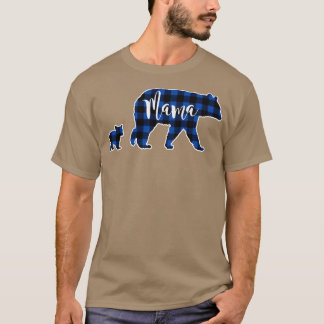 T-shirt Ours de maman avec un chevalet noir de 1 cub