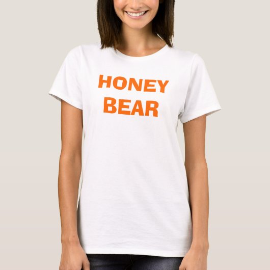 T-SHIRT OURS DE MIEL (Devant)