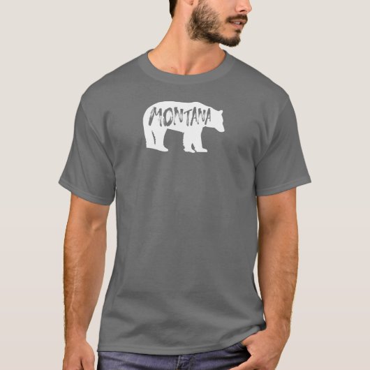 T-shirt Ours de Montana (Devant)